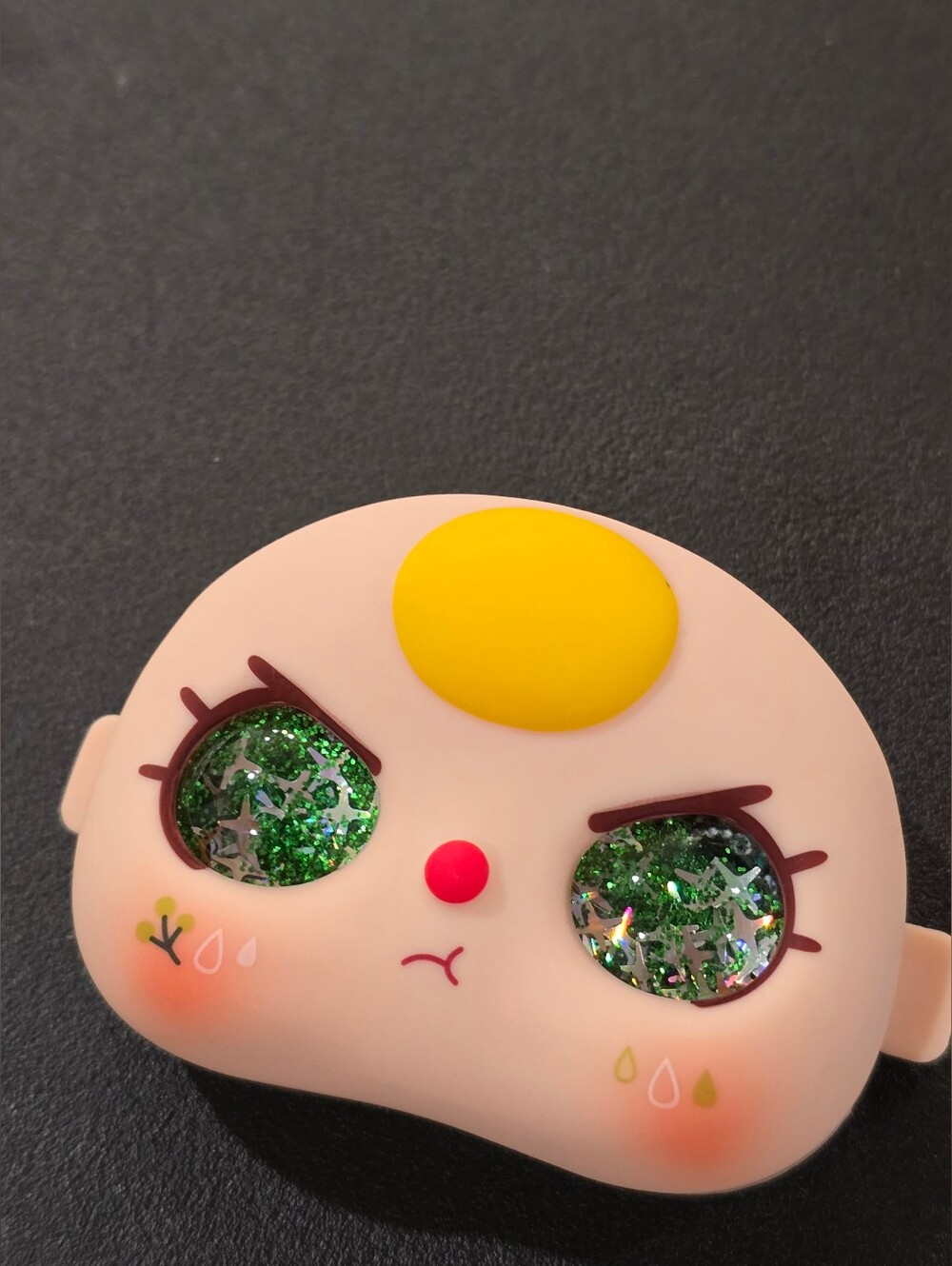 Baby Three Rare Motion Glitter Eyes Face Replacement